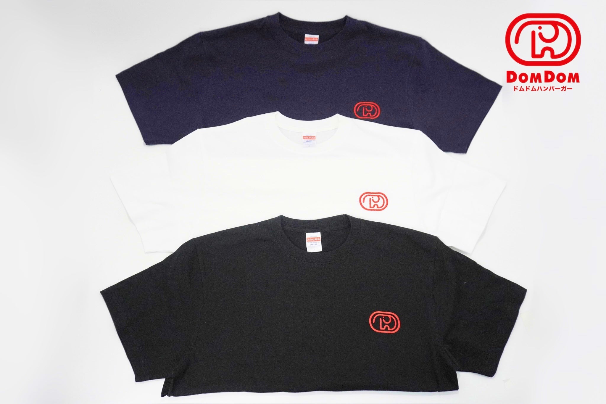 ワンポイント刺繍ロゴTシャツ – ドムドムオンラインショップ